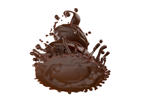 Chocolate Splash v6 3D मॉडल