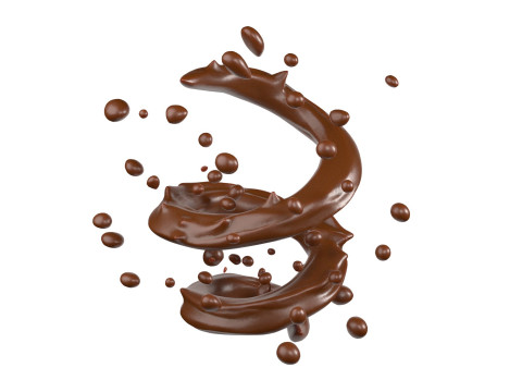 Chocolate Splash v7 3Dモデル