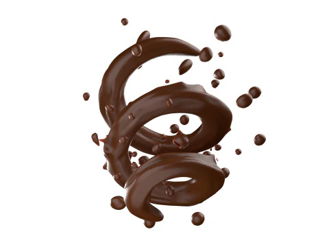 Chocolate Splash v7 3D Model