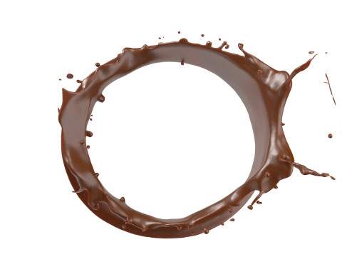 Chocolate Splash v8 Modelo 3D