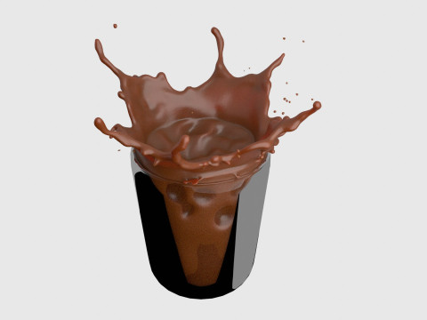 Chocolate Splash v9 3Dモデル