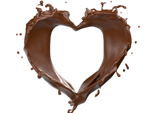 Chocolate Splash v11 3D Модель