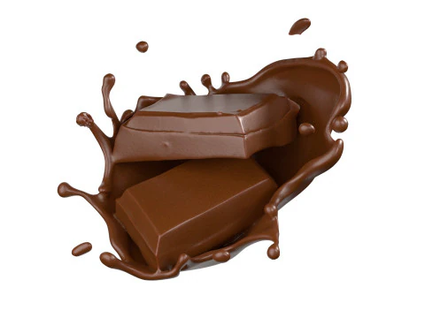 Chocolate Splash v12 3D Model