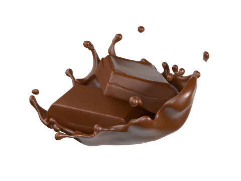 Chocolate Splash v12 3D Model