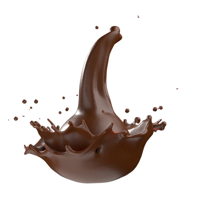 Chocolate Splash v14 3D Model .c4d .max .obj .3ds .fbx .stl .blend