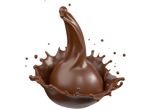 Chocolate Splash v14 Modelo 3D