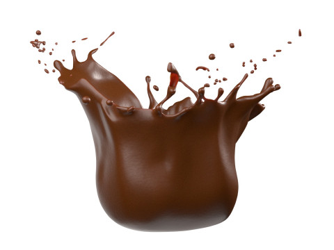 Chocolate Splash v15 3D Модель