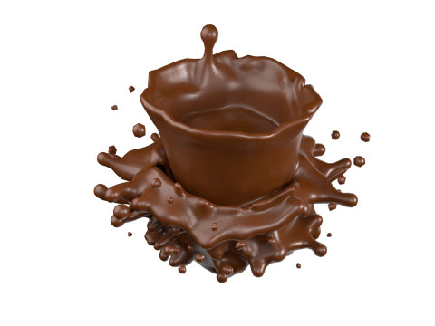 Chocolate Splash v16 Modelo 3D