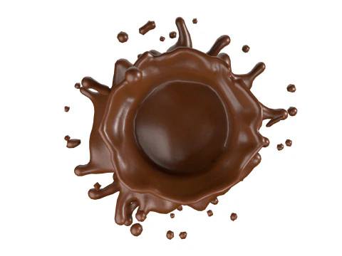 Chocolate Splash v16 3D Model
