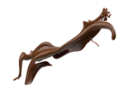 Chocolate Splash v20 3D Model