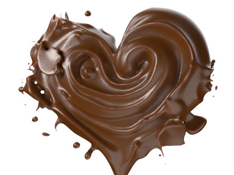 Chocolate Splash v22 3D Модель
