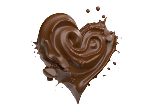 Chocolate Splash v22 3D Model