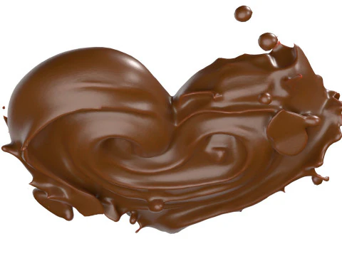 Chocolate Splash v22 3D Model