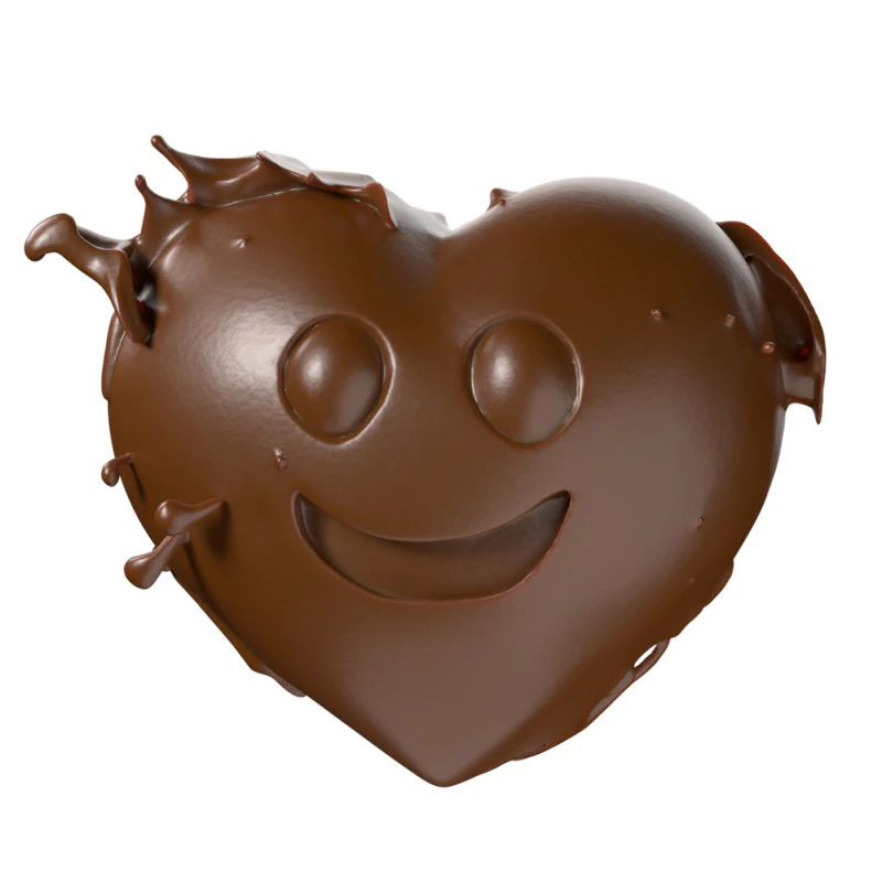 Chocolate Splash v24 3D Model .c4d .max .obj .3ds .fbx .stl .blend 