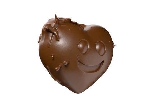 Chocolate Splash v24 3D Model