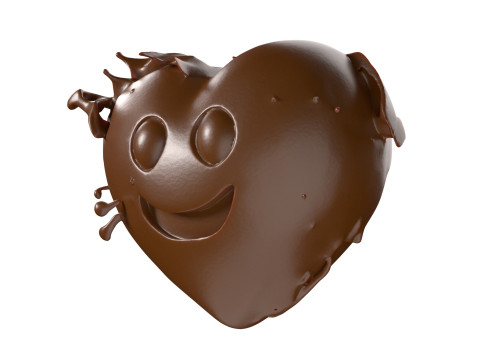 Chocolate Splash v24 3D Model