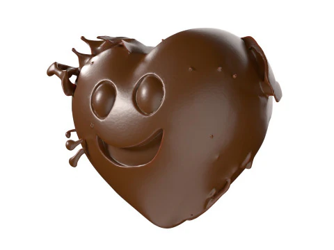 Chocolate Splash v24 3D Model
