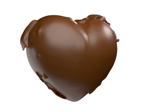 Chocolate Splash v24 3D Model