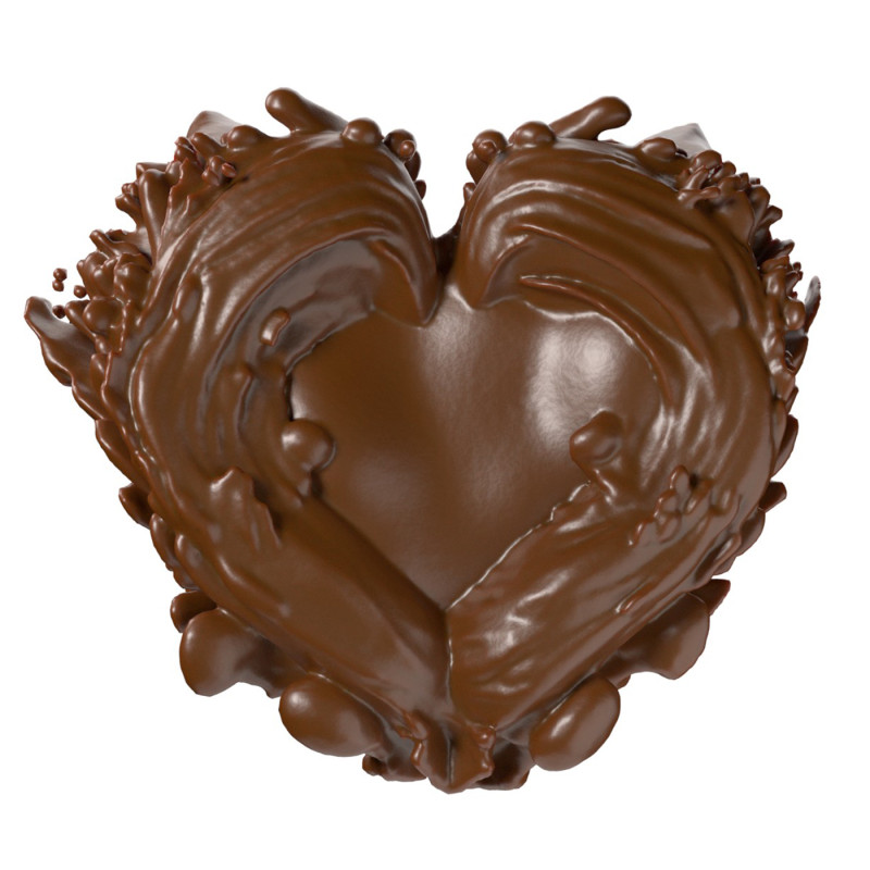 Chocolate Splash v25 3Dモデル .c4d .max .obj .3ds .fbx .stl .blend