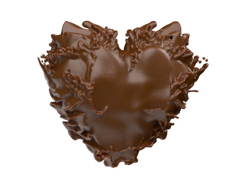 Chocolate Splash v25 3Dモデル