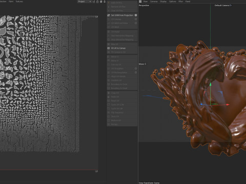 Chocolate Splash v25 3Dモデル