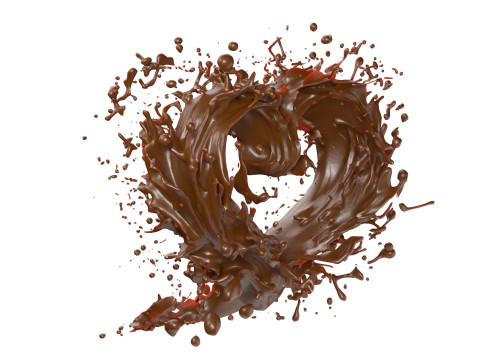 Chocolate Splash v26 Modèle 3D