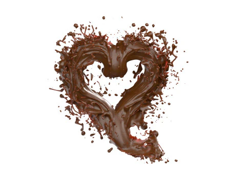 Chocolate Splash v26 3D Model