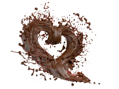 Chocolate Splash v26 3D Model