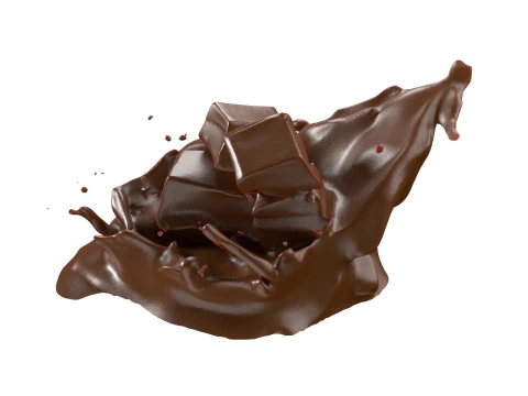 Chocolate Splash v29 3D Model