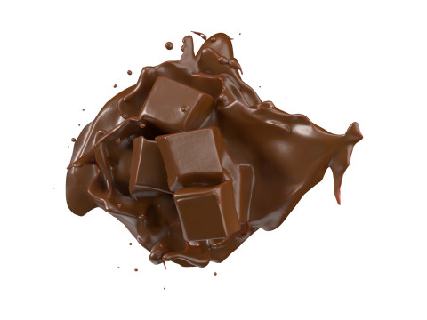 Chocolate Splash v29 3D Модель