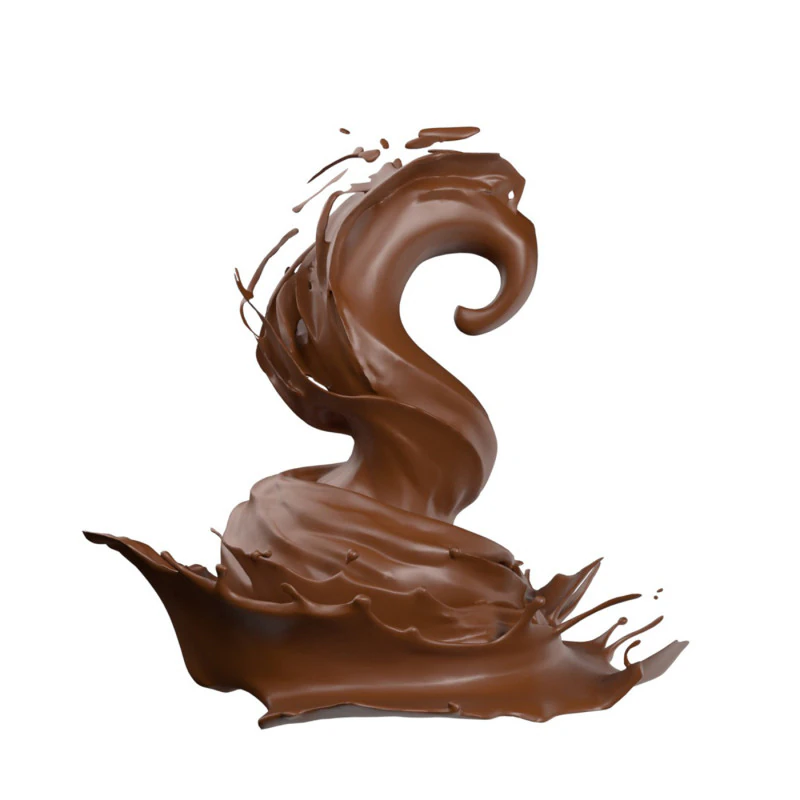 Chocolate Splash v32 3D Model .c4d .max .obj .3ds .fbx .stl .blend 