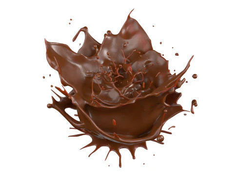Chooclate Splash Collection 3D Model