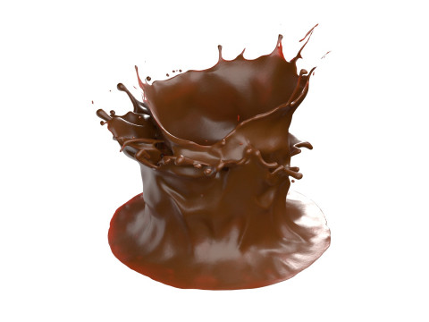 Chooclate Splash Collection Modelo 3D