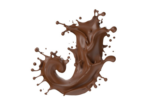Chocolate splash A to Z callection 3D Model