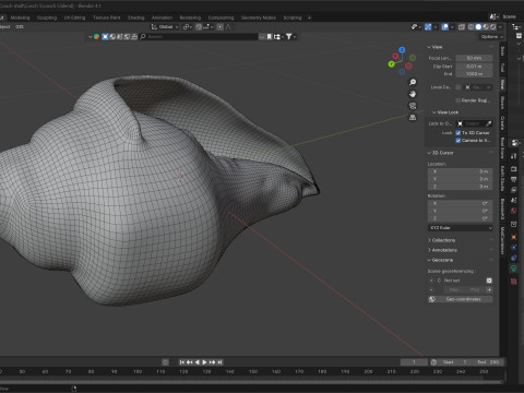 Conch shell v5 Modelo 3D