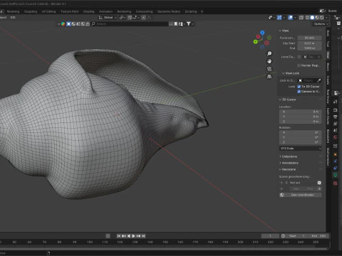 Conch shell v5 3D Model
