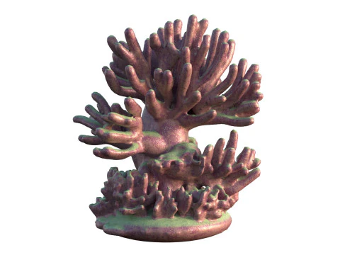 Coral reef v4 3D Model