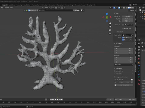 Coral reef v7 Modelo 3D