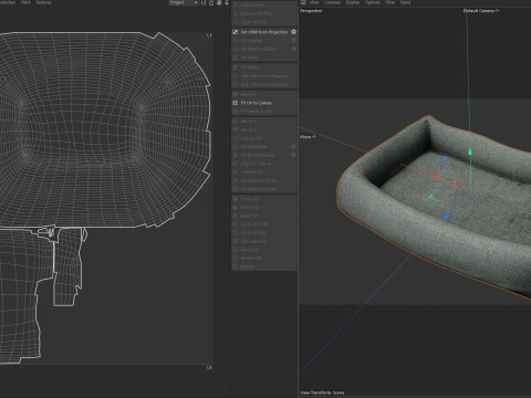 Dog bed 3D 模型