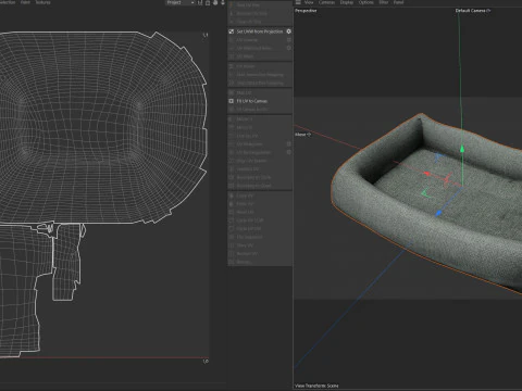 Dog bed 3D Model