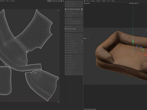 Dog bed 2 3D Model