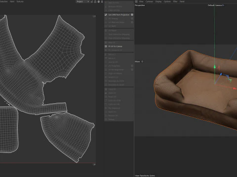 Dog bed 2 3D Model