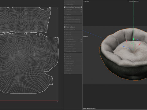 Dog bed 3 3D Model