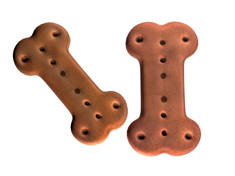 Dog food bone Modelo 3D