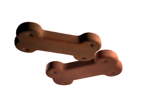 Dog food bone Modelo 3D