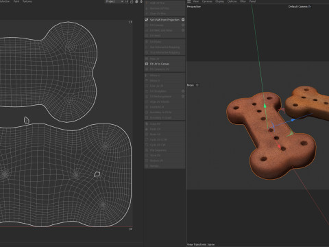 Dog food bone Modelo 3D
