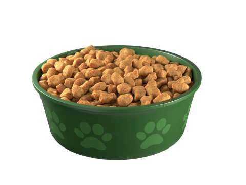 Dog food bowl 3D Model