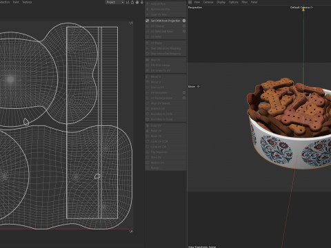 Dog food bowl 2 3Dモデル