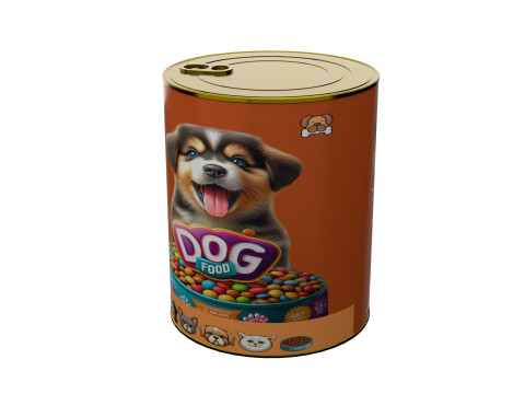 Dog food can Modelo 3D