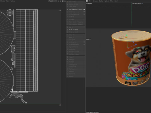 Dog food can Modelo 3D